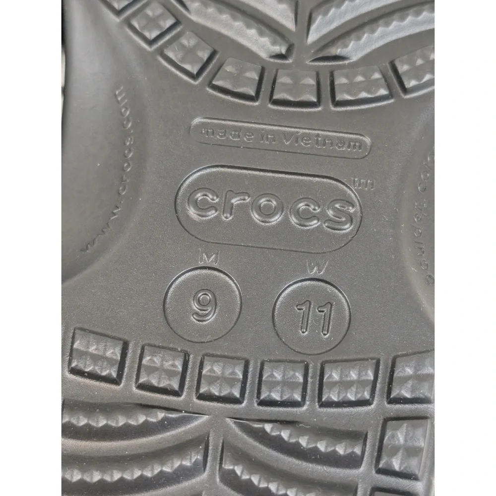 Crocs Nightmare Before Christmas Jack Skellington Clogs Men's 9 Women's 11 New